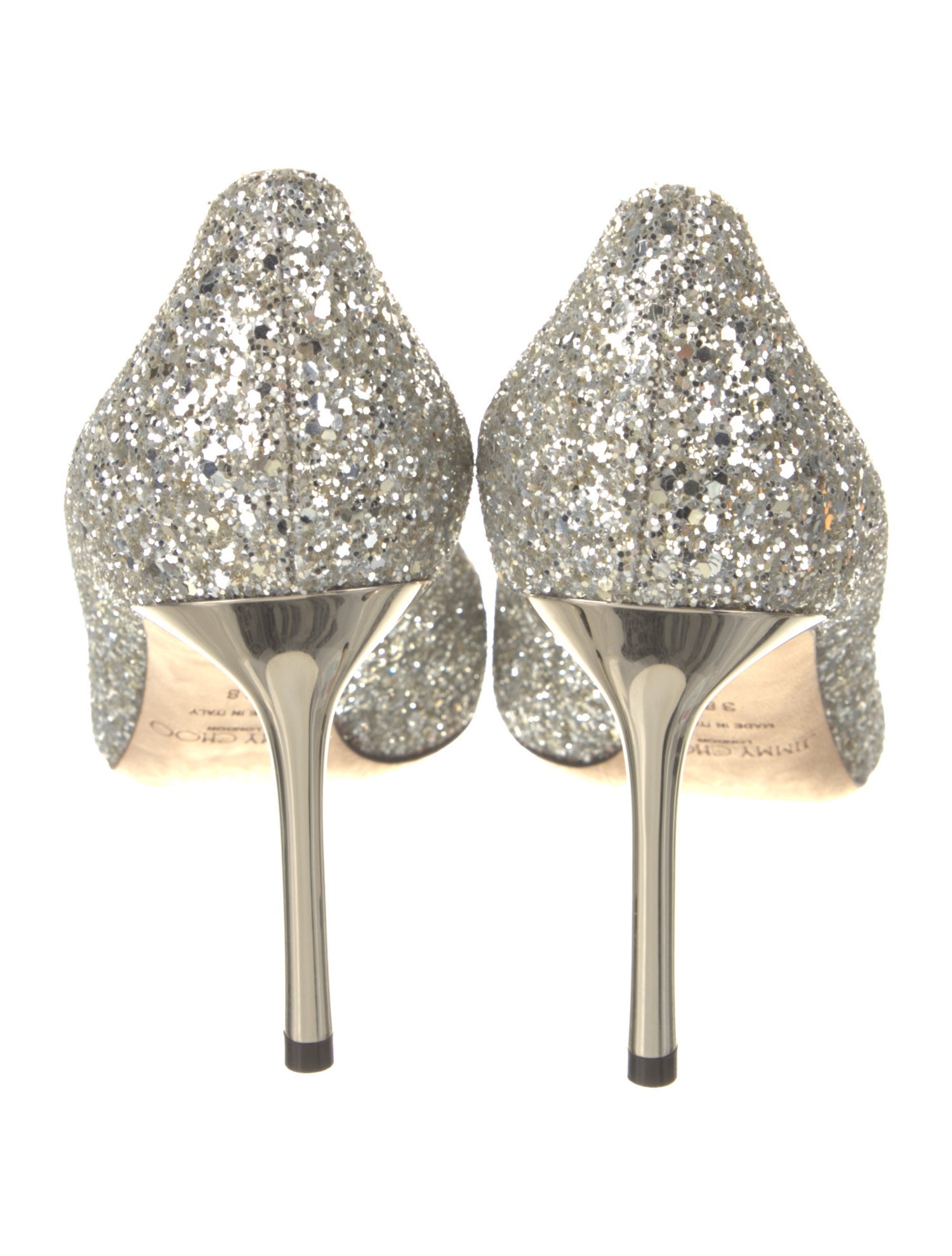 Jimmy Choo Glitter Glitter Accents Pumps